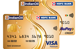 IndianOil HDFC Bank Credit Card IndianOil HDFC Bank Credit Card